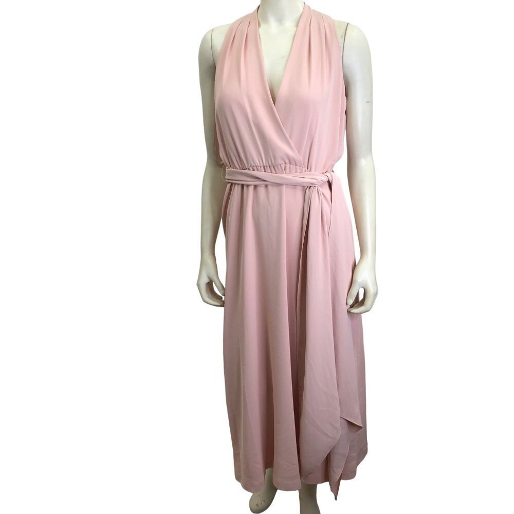 $175 LAUREN Ralph Lauren Georgette Halter Dress size 6 New with tag - Picture 8 of 15